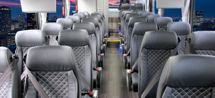 40 Passenger Temsa Bus Interior